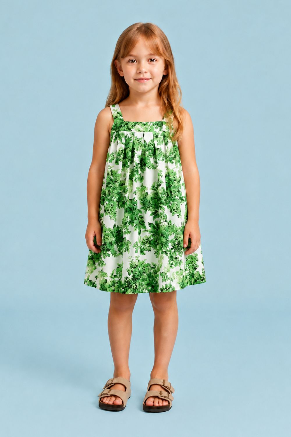 Vestido Infantil Menina Frescor Verde